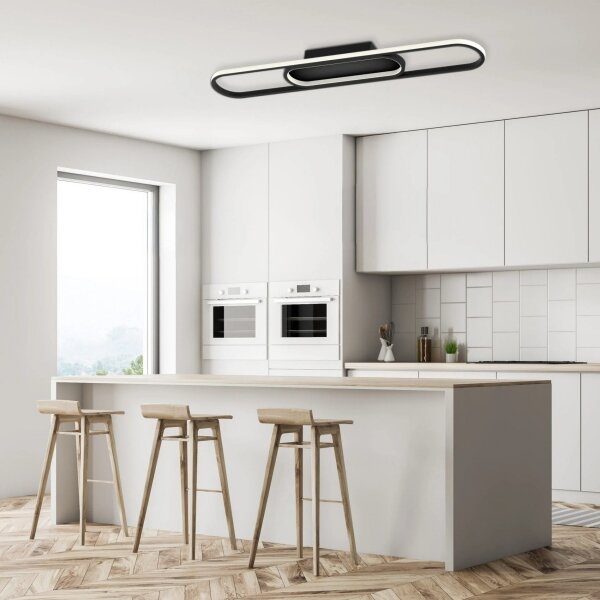 Plafoniera LED CORDOBA LED/26W/230V nera