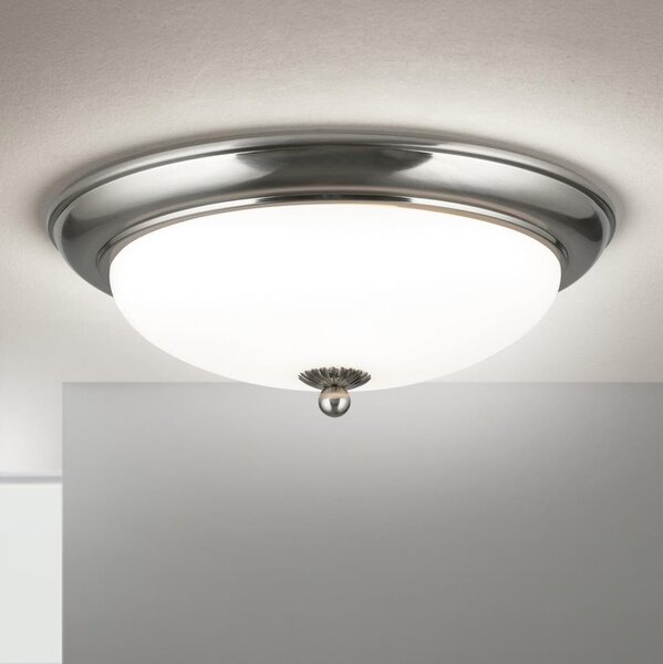 Orion - Plafoniera EMPIRA 2xE27/40W/230V diam. 35,5 cm cromo opaco