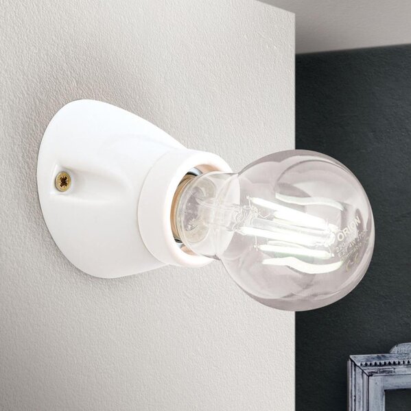 Orion - Lampada da parete FROST 1xE27/60W/230V bianca