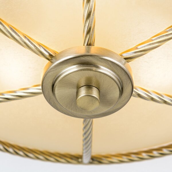 Orion - Plafoniera MAURO 3xE27/60W/230V diam. 42 cm bronzo