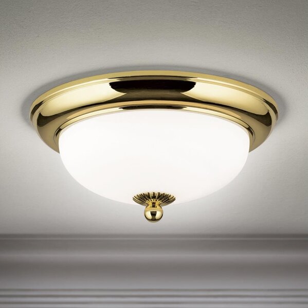 Orion - Plafoniera EMPIRA 2xE14/40W/230V diam. 26,5 cm dorata