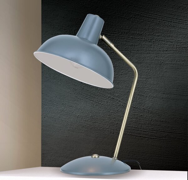 Orion - Lampada da tavolo FEDRA 1xE14/40W/230V grigio/ottone