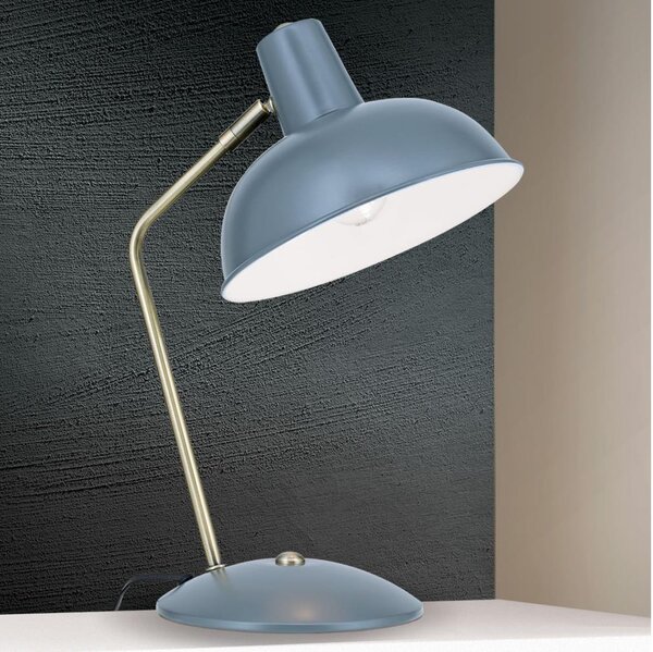 Orion - Lampada da tavolo FEDRA 1xE14/40W/230V grigio/ottone