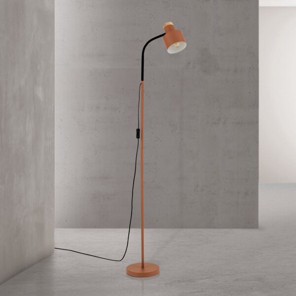 Orion - Lampada da terra GILI 1xE27/40W/230V colore mattone