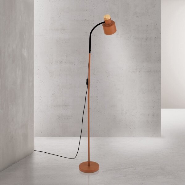 Orion - Lampada da terra GILI 1xE27/40W/230V colore mattone