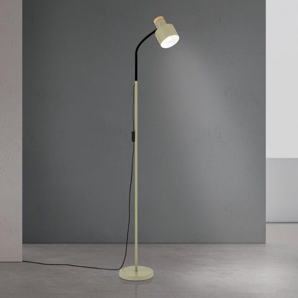 Orion - Lampada da terra GILI 1xE27/40W/230V verde
