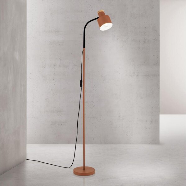 Orion - Lampada da terra GILI 1xE27/40W/230V colore mattone