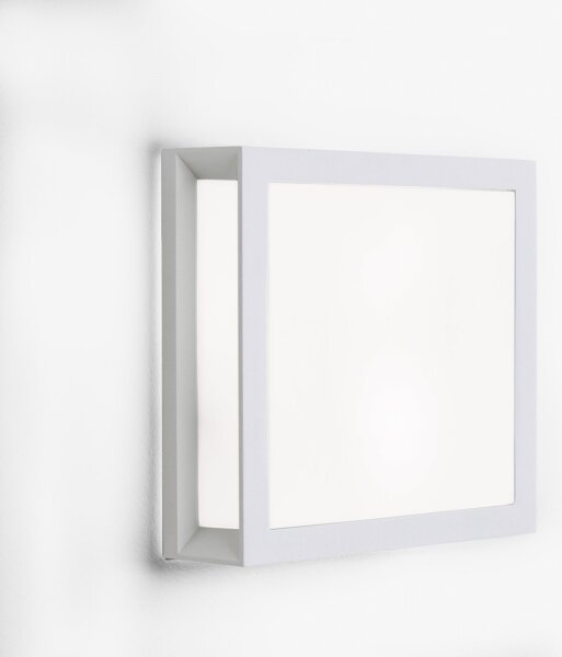 Orion - Lampada da esterno HENRY 2xE27/15W/230V 26x26 cm IP44 bianco