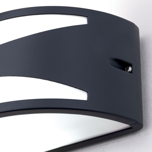 Orion - Applique da esterno SHELL 1xE27/40W/230V IP54 antracite