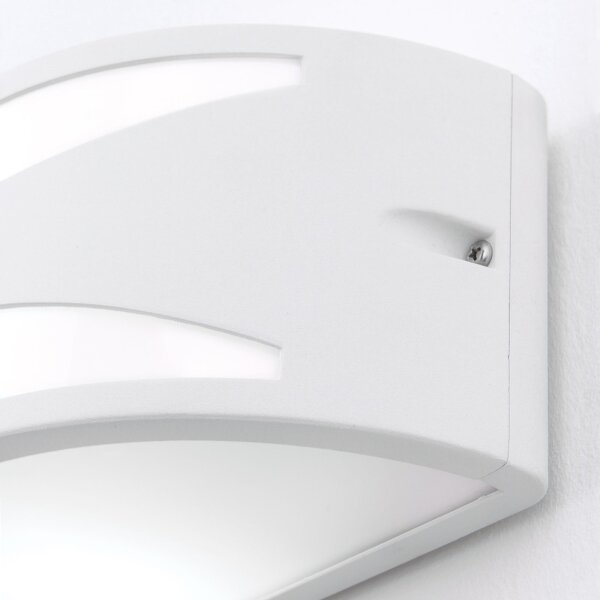 Orion - Applique da esterno SHELL 1xE27/40W/230V IP54 bianco