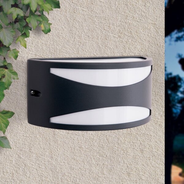 Orion - Applique da esterno SHELL 1xE27/40W/230V IP54 antracite