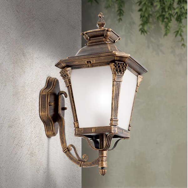 Orion - Applique da esterno AIKO 1xE27/60W/230V IP23 bronzo/patina