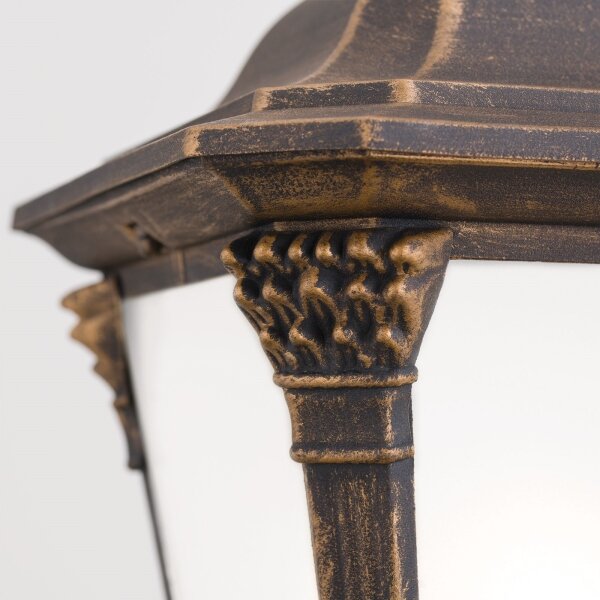 Orion - Lampada da esterno AIKO 1xE27/60W/230V 115 cm IP23 bronzo/patina