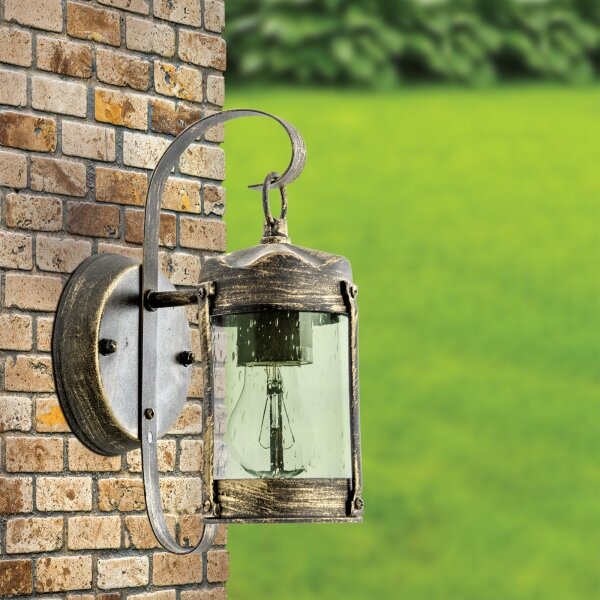 Orion - Lampada da parete per esterni TAVERNA 1xE27/60W/230V IP23 bronzo/patina