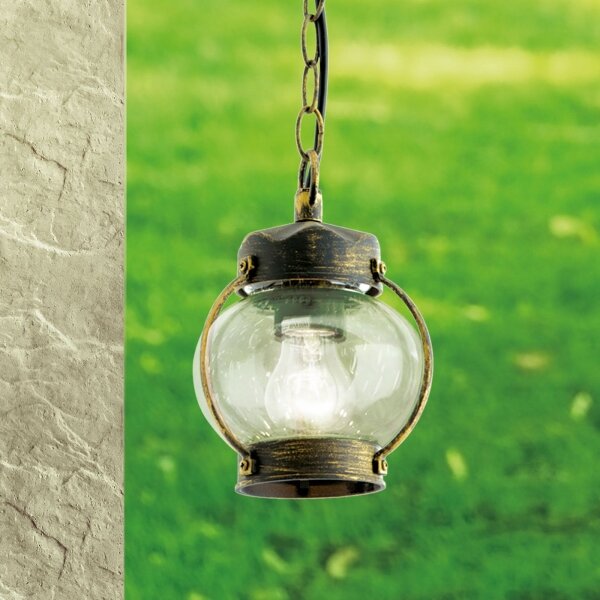 Orion - Lampada da esterno a sospensione TAVERNA 1xE27/60W/230V IP23 bronzo/patina