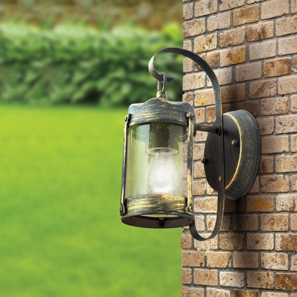 Orion - Lampada da parete per esterni TAVERNA 1xE27/60W/230V IP23 bronzo/patina