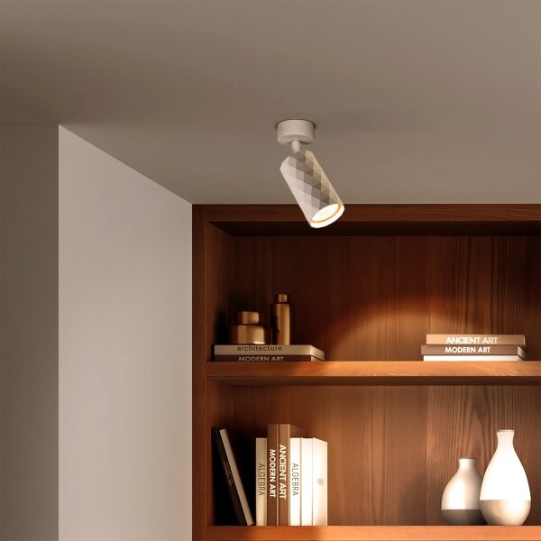 Brilagi - Faretto SELE DIAMANT 1xGU10/30W/230V bianco