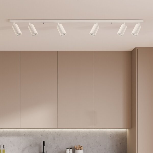Brilagi - Faretto SELE DIAMANT 6xGU10/30W/230V bianco