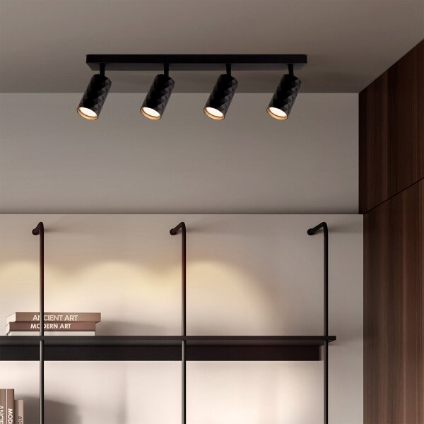 Brilagi - Faretto SELE DIAMANT 4xGU10/30W/230V nero