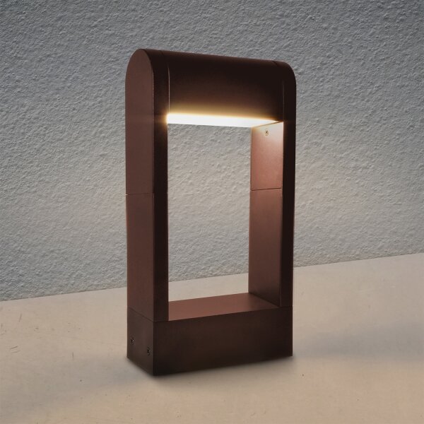 Brilagi - lampada LED da esterno CROTONE LED/7W/230V marrone IP54 30 cm