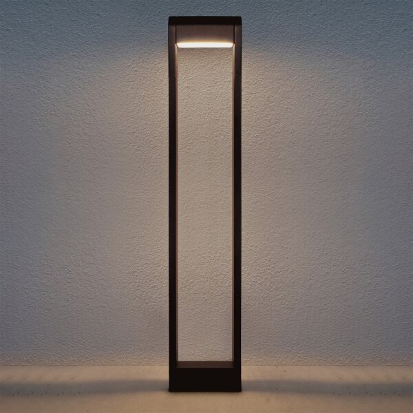 Brilagi - Lampada LED da esterno CROTONE LED/7W/230V marrone IP54 80 cm