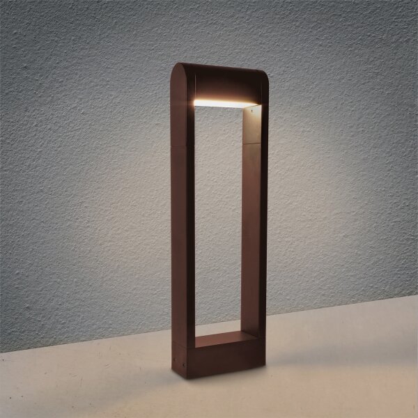 Brilagi - Lampada LED da esterno CROTONE LED/7W/230V marrone IP54 50 cm