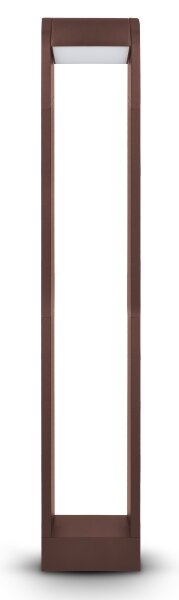 Brilagi - Lampada LED da esterno CROTONE LED/7W/230V marrone IP54 80 cm