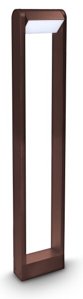 Brilagi - Lampada LED da esterno CROTONE LED/7W/230V marrone IP54 80 cm