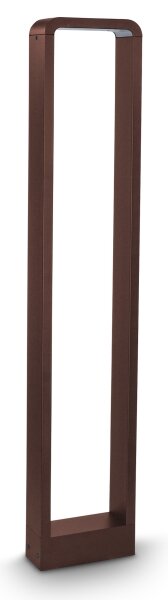 Brilagi - Lampada LED da esterno BARI LED/7W/230V 3000/4000/6000K marrone IP54 80 cm