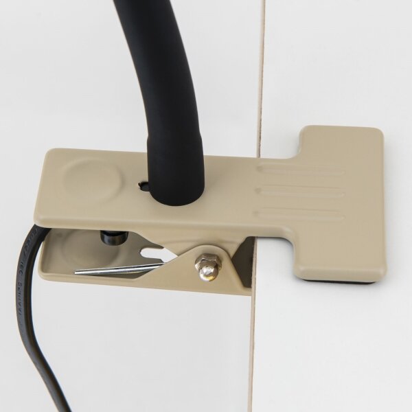 Orion - Lampada da tavolo flessibile con clip DOTTY 1xGU10/10W/230V beige/nero
