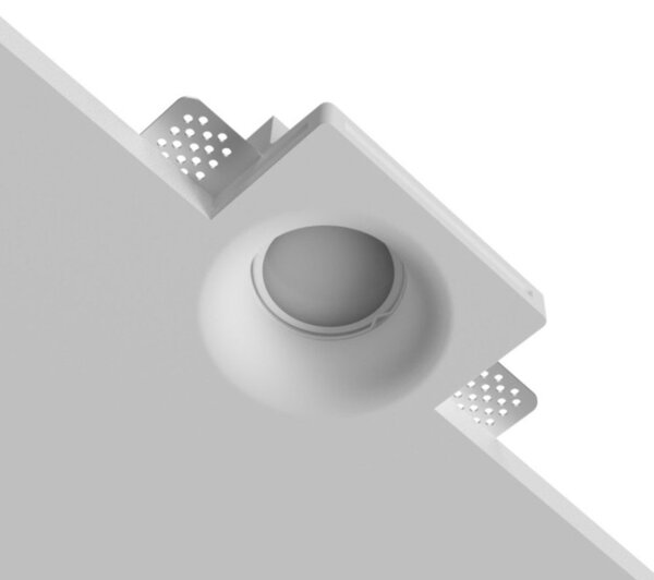 Faretto incasso lampadari bartalini ante gu10 led gesso verniciabile - Lampadari Bartalini Gesso