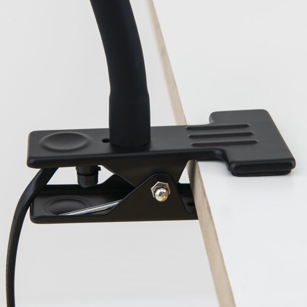 Orion - Lampada da tavolo flessibile con morsetto DOTTY 1xGU10/10W/230V ottone/nero
