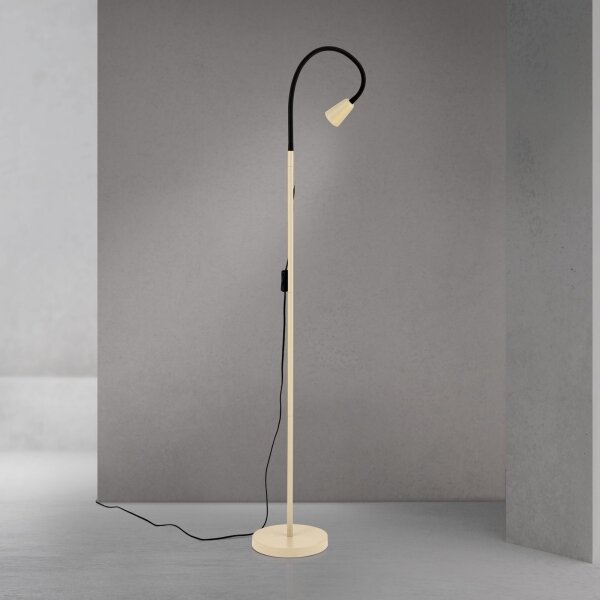 Orion - Lampada da terra flessibile DOTTY 1xGU10/10W/230V beige/nera