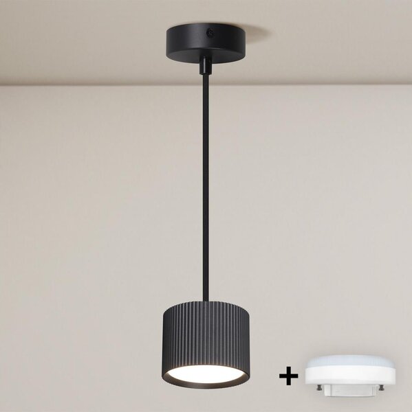 Brilagi - LED Lampadario a cavo STRIPY 1xGX53/15W/230V nero