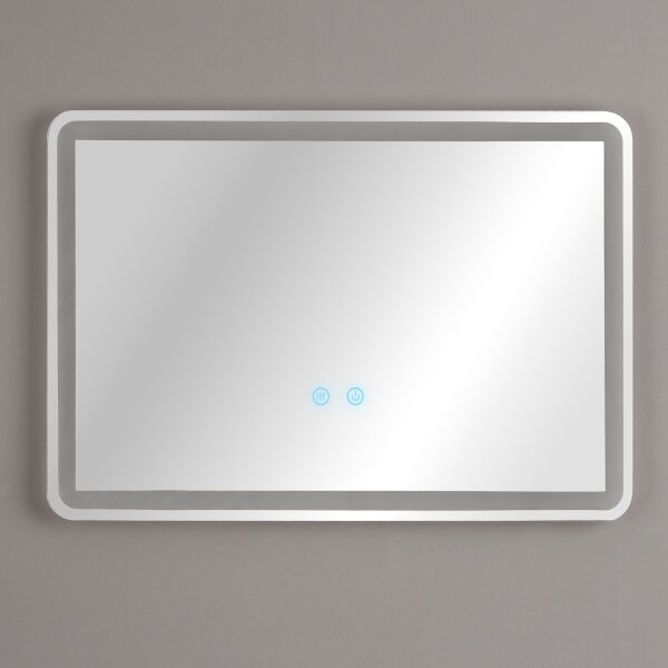 Brilagi - Specchio da bagno LED dimmerabile con retroilluminazione e funzione antiappannamento BELLA LED/12W/230V 40x60 cm IP44