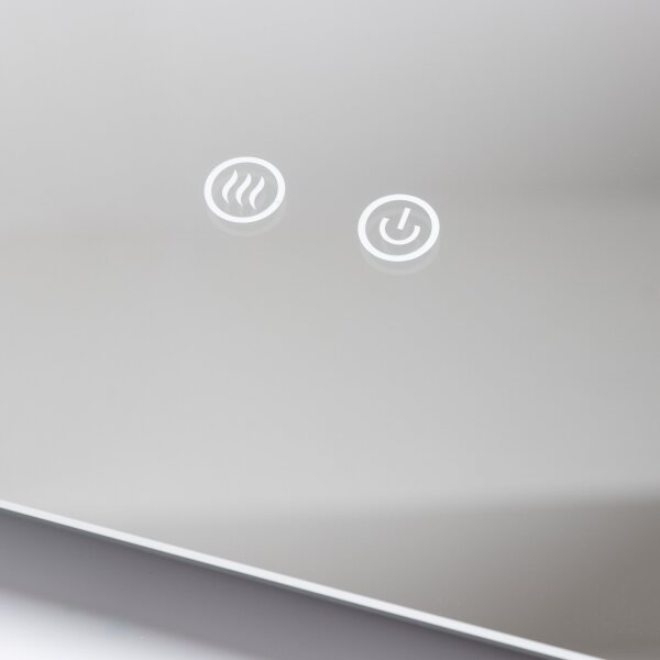 Brilagi - Specchio da bagno LED dimmerabile, riscaldato, con retroilluminazione DIANA LED/13W/230V 60x40 cm IP44