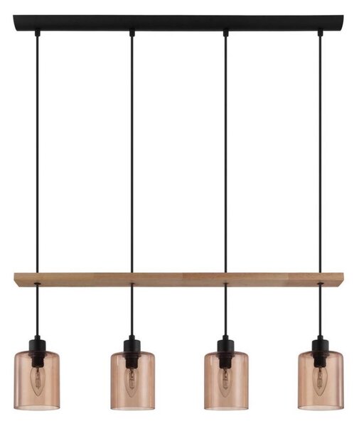 Eglo 43368 - Lampadario a cavo COOLMONT 4xE14/40W/230V