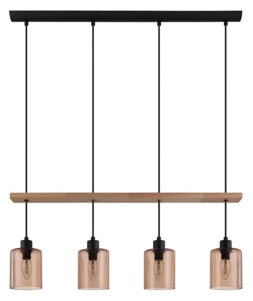 Eglo 43368 - Lampadario a cavo COOLMONT 4xE14/40W/230V