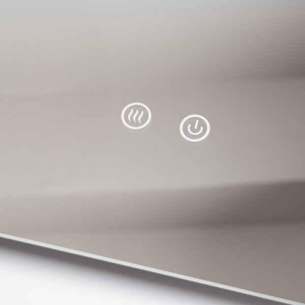 Brilagi - Specchio da bagno riscaldato con illuminazione LED dimmerabile DIANA LED/13W/230V 40x60 cm IP44
