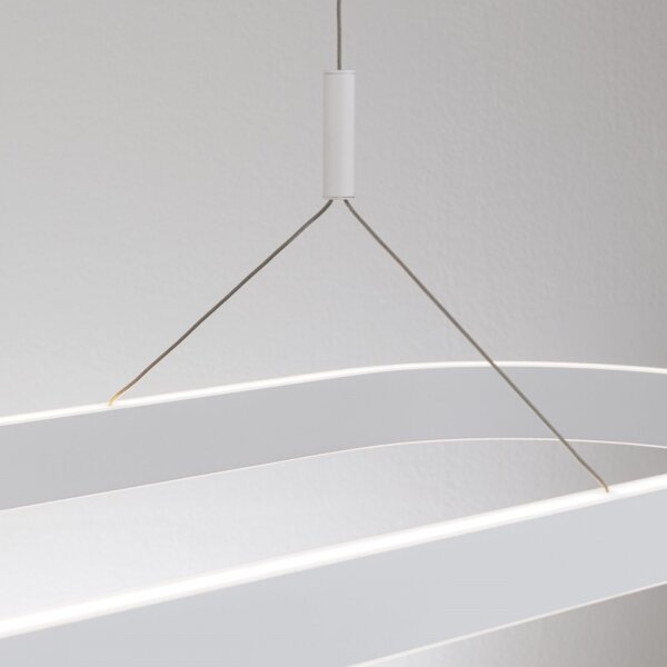 Orion - Lampadario LED a sospensione CARRARA LED/80W/230V 2700/3000/4000K bianco