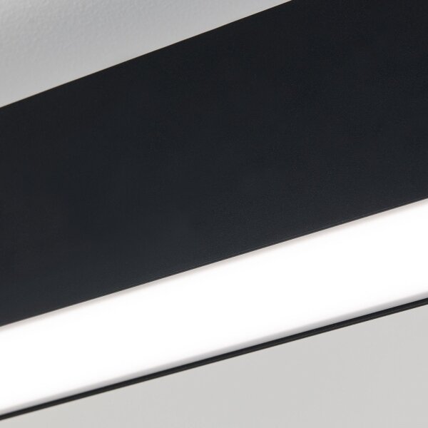 Orion - Lampada LED da soffitto/sospensione 2 in 1 PALKKI LED/38W/230V 3000/4000/5000K nera