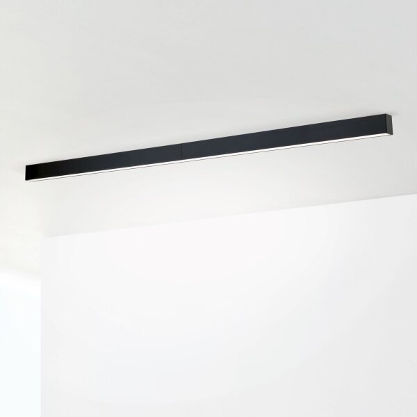 Orion - Lampada LED da soffitto/sospensione 2 in 1 PALKKI LED/38W/230V 3000/4000/5000K nera
