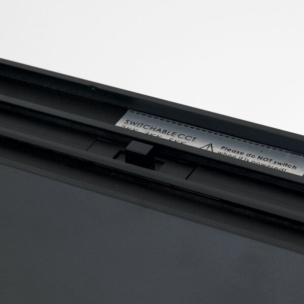 Orion - Lampada LED da soffitto/sospensione 2 in 1 PALKKI LED/38W/230V 3000/4000/5000K nera