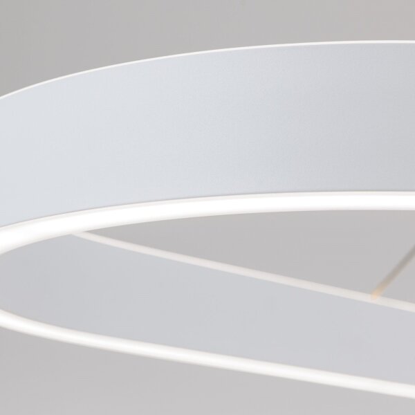 Orion - Lampadario LED a sospensione CARRARA LED/80W/230V 2700/3000/4000K bianco