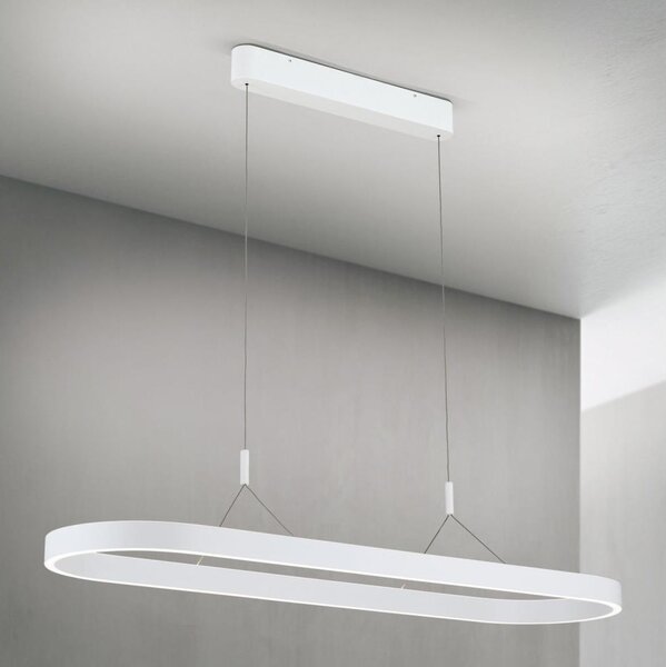 Orion - Lampadario LED a sospensione CARRARA LED/80W/230V 2700/3000/4000K bianco