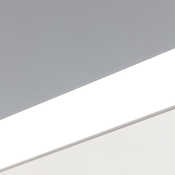 Orion- Lampada LED da soffitto/sospensione 2 in 1 PALKKI LED/38W/230V 3000/4000/5000K grigio