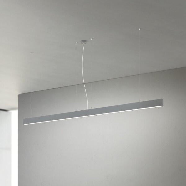 Orion- Lampada LED da soffitto/sospensione 2 in 1 PALKKI LED/38W/230V 3000/4000/5000K grigio