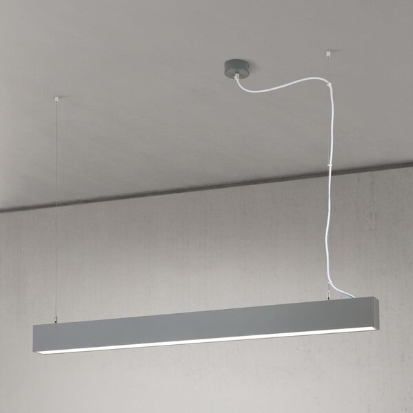 Orion- Lampada LED da soffitto/sospensione 2 in 1 PALKKI LED/38W/230V 3000/4000/5000K grigio