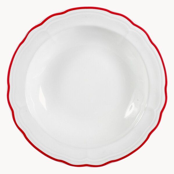 Set di 6 piatti fondi Giada