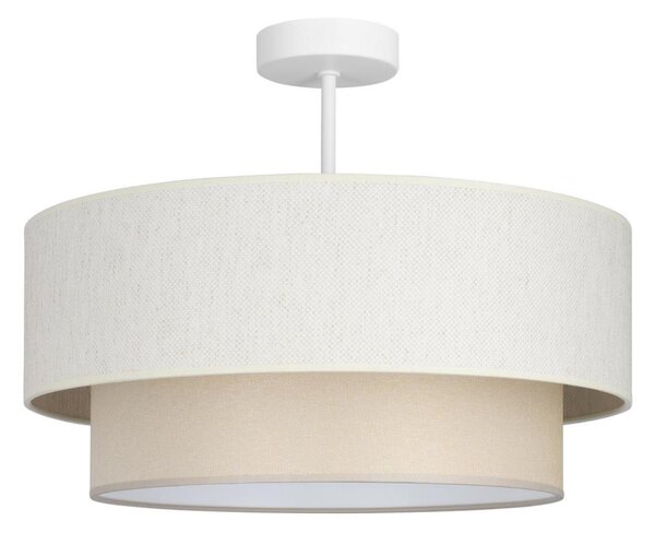 Plafoniera NATIA 1xE27/60W/230V diam. 45 cm crema